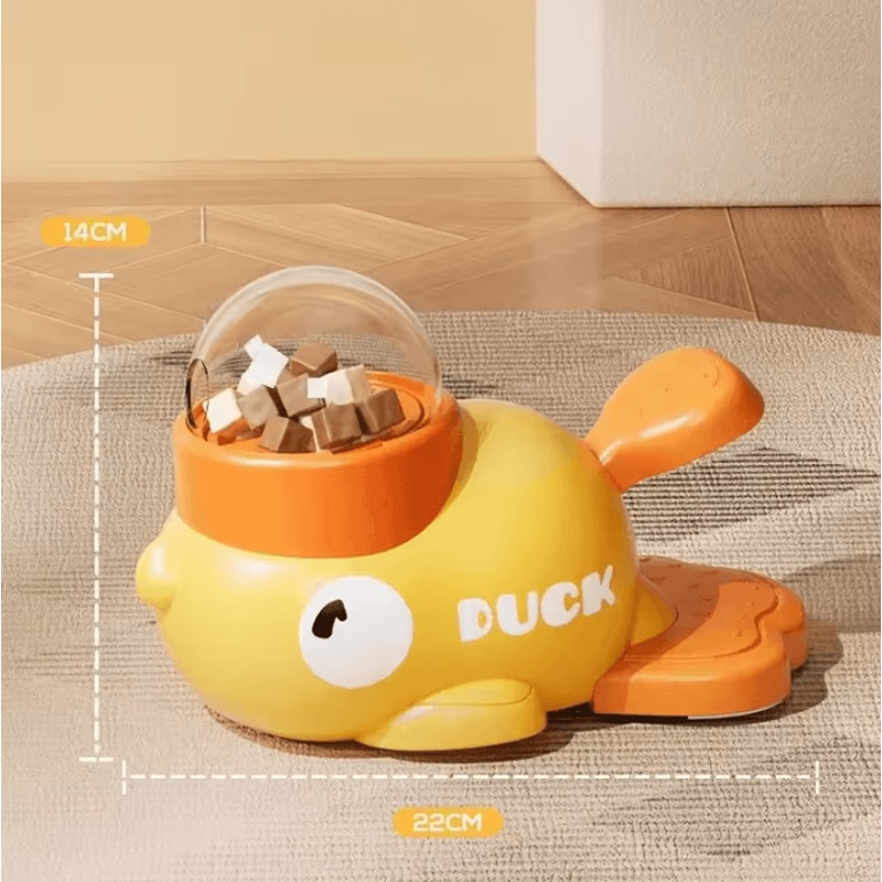 QuackTreat Interactive Duck Cat Treat Launcher 4