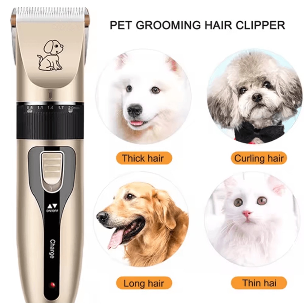 TrimEase Professional Pet Grooming Clipper Kit 1
