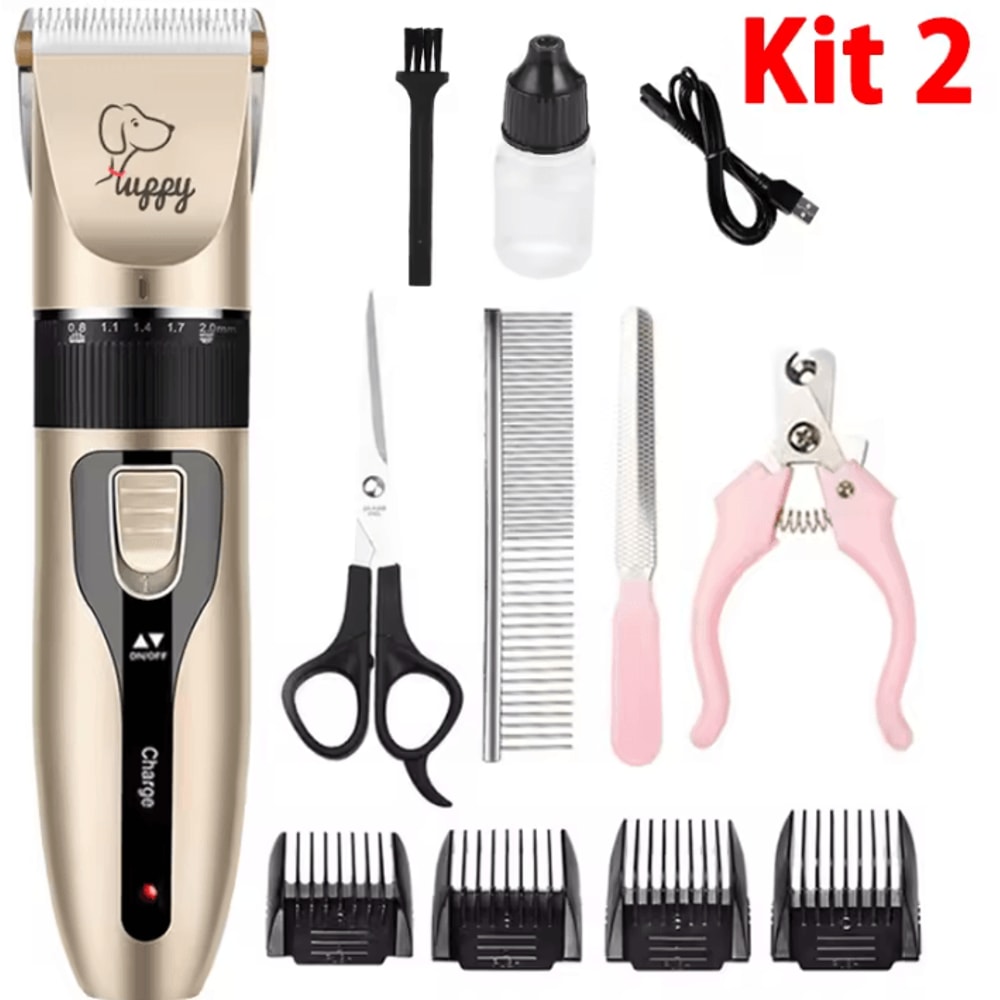 TrimEase Professional Pet Grooming Clipper Kit 3