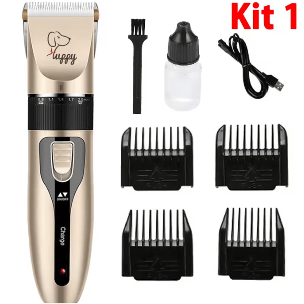 TrimEase Professional Pet Grooming Clipper Kit 4