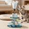 OrbitTrack Triple Disc Interactive Cat Toy 0
