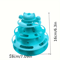 OrbitTrack Triple Disc Interactive Cat Toy 1