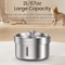 FlowPure ROJECO Stainless Steel Pet Water Fountain 1