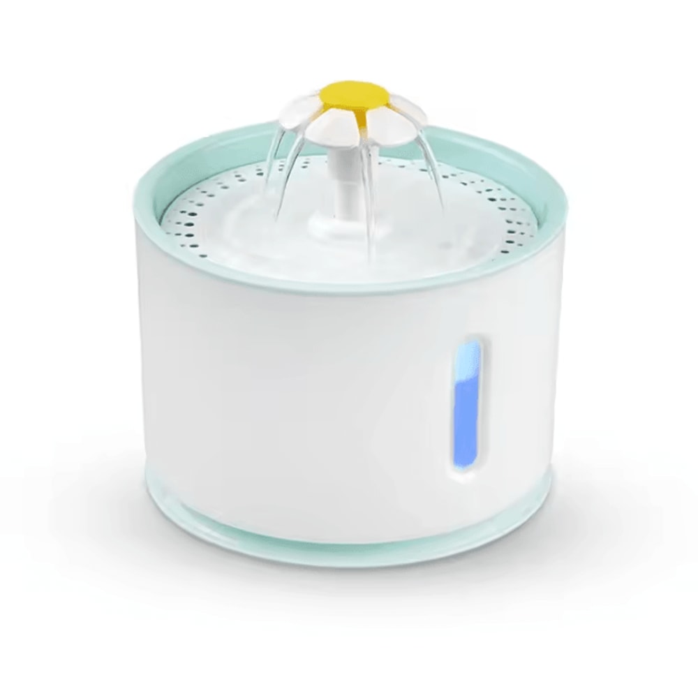 AquaVista 32L Stainless Steel Cat Water Fountain With Silent USB Pump Water Level Window 3