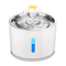 AquaVista 32L Stainless Steel Cat Water Fountain With Silent USB Pump Water Level Window 4