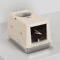 CleanPaws Stainless Steel Cat Litter Box With Flip Cover AntiTracking Mat 7