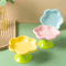 BloomPet Raised Ceramic Cat Bowl With Flower Stand For Neck Protection 2