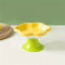BloomPet Raised Ceramic Cat Bowl With Flower Stand For Neck Protection 3