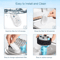 PureFlow 40Pack Cat Water Fountain Filters Pump Sponges For Stainless Steel Pet Fountains 1