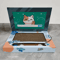 ScratchBook Foldable Laptop Cat Scratcher Corrugated Play Board For Indoor Cats 2