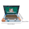 ScratchBook Foldable Laptop Cat Scratcher Corrugated Play Board For Indoor Cats 4