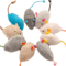 FuzzyPounce Cat Mouse Toys With Catnip Rattle Sound For Indoor Cats 1