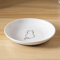 BlossomDish Ceramic Cat Bowl With Silicone AntiSlip Pad For Food Water 3