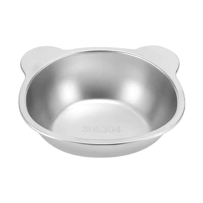 ElevaPaw Tilted Raised Cat Bowls With 304 Stainless Steel Neck Guard Design 4