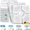 AquaFresh 48Pack Cat Water Fountain Filters For 25L Automatic Pet Fountains 1