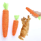 CrunchyCarrot Interactive Cat Chew Toy For Indoor Cats 0