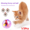 GlowPounce Motion Activated Light Up Cat Ball Set 0