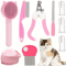 CompleteCare 8Piece Cat Grooming Kit With SelfCleaning Brush 0