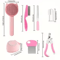 CompleteCare 8Piece Cat Grooming Kit With SelfCleaning Brush 3