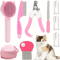 CompleteCare 8Piece Cat Grooming Kit With SelfCleaning Brush 4