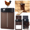 Automatic Chicken Coop Door With Light Sensor BatteryPowered Smart Opener 0