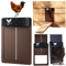 Automatic Chicken Coop Door With Light Sensor BatteryPowered Smart Opener 0