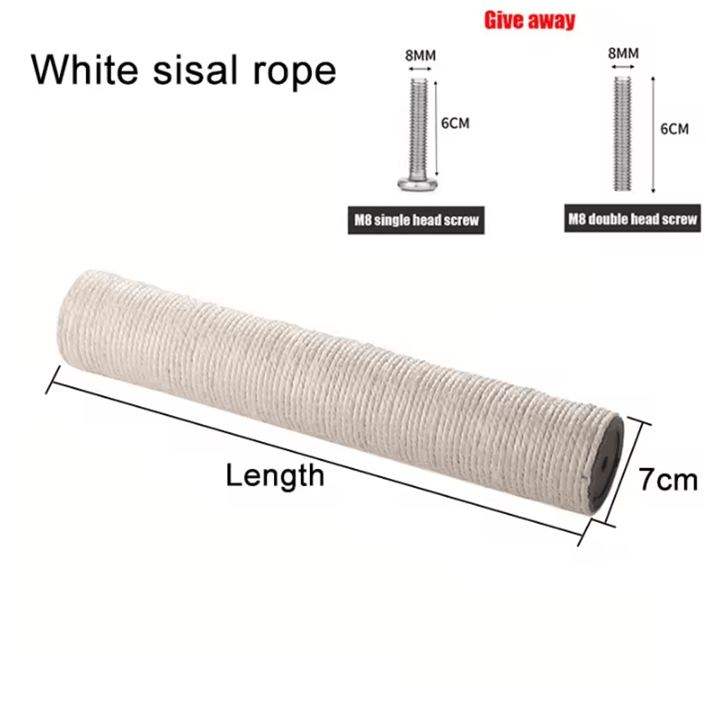 DIY Sisal Cat Scratching Post Replacement For Cat Trees Climbing Towers 5
