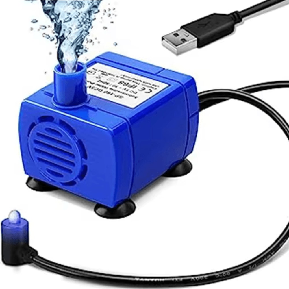 LED Cat Water Fountain Replacement Pump For Pet Drinking Fountains 0