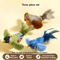 Interactive Chirping Bird Cat Toy With Elastic Rope For Indoor Cats 6