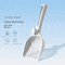 SelfCleaning Cat Litter Scoop With Holder Base For Easy Daily Cleanup 0