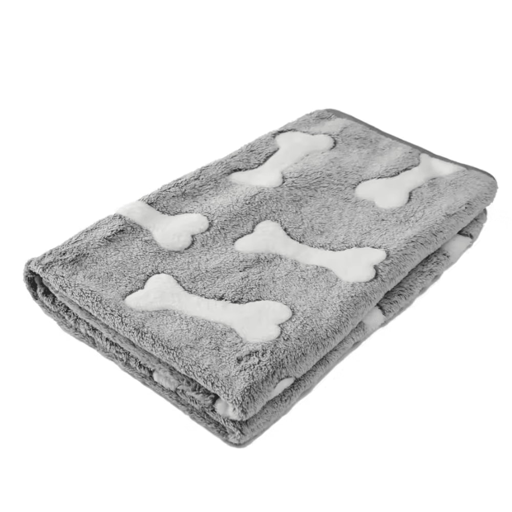Warm Plush Faux Fur Pet Blanket Mat For Cats Small Dogs 2
