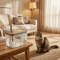 Quiet Automatic Cat Water Fountain With USB Water Circulation System 0
