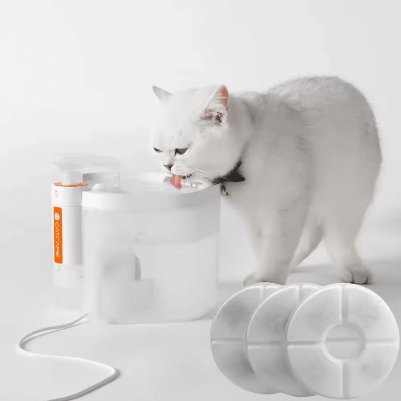 12Pack Activated Carbon Replacement Filters For 16L Cat Water Fountain 2