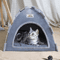 Cozy SemiEnclosed Pet Tent Bed For Cats Small Dogs 0