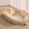 SisalNest Cat Scratcher Lounge Bed With Play Ball 0