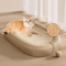 SisalNest Cat Scratcher Lounge Bed With Play Ball 0