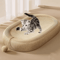 SisalNest Cat Scratcher Lounge Bed With Play Ball 1