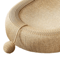 SisalNest Cat Scratcher Lounge Bed With Play Ball 2