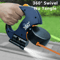 DualGlow 360 Retractable Double Dog Leash With LED Light 1