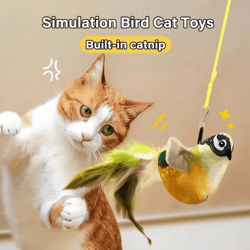 chirpypounce interactive bird sound cat toy