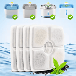 pureflow multi-layer cat water fountain replacement filters