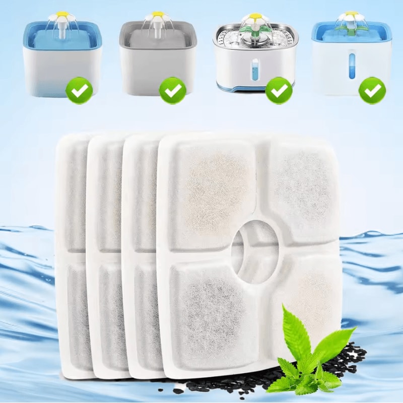 PureFlow MultiLayer Cat Water Fountain Replacement Filters 0