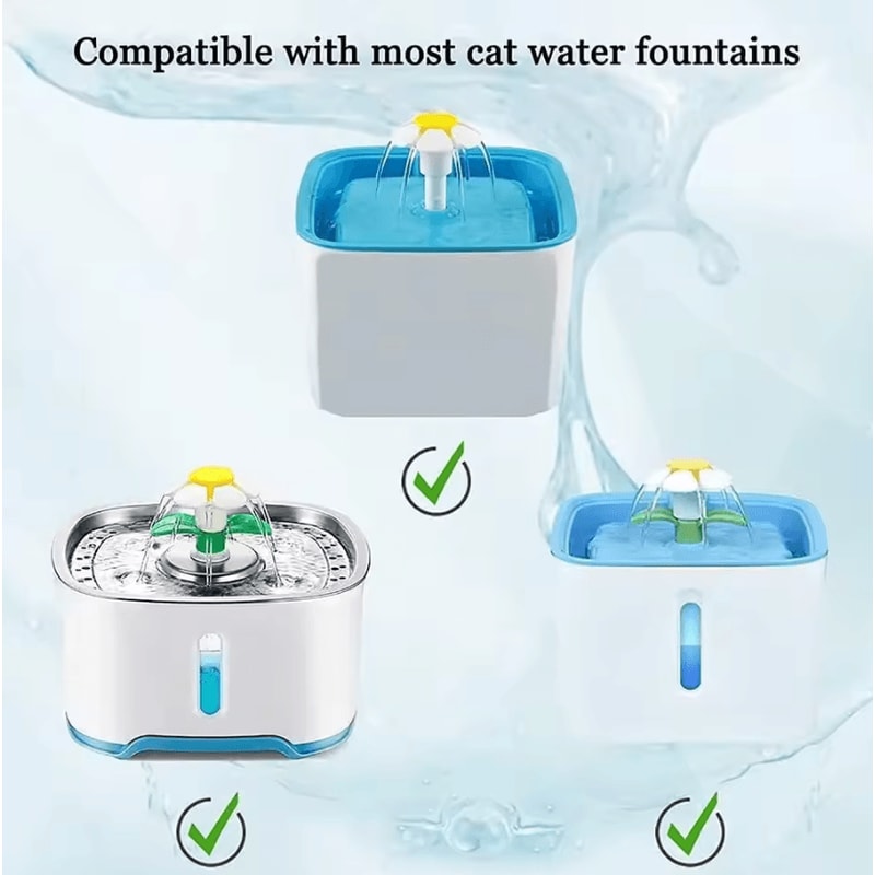 PureFlow MultiLayer Cat Water Fountain Replacement Filters 2
