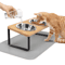 ElevaDish 15 Tilted Stainless Steel Cat Bowl Set 0