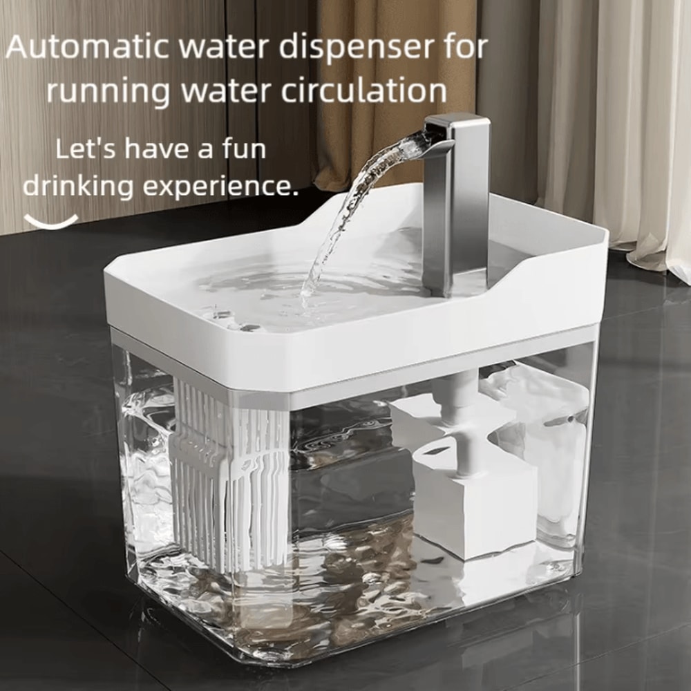 AquaWhisper 15L Automatic Pet Water Fountain 0
