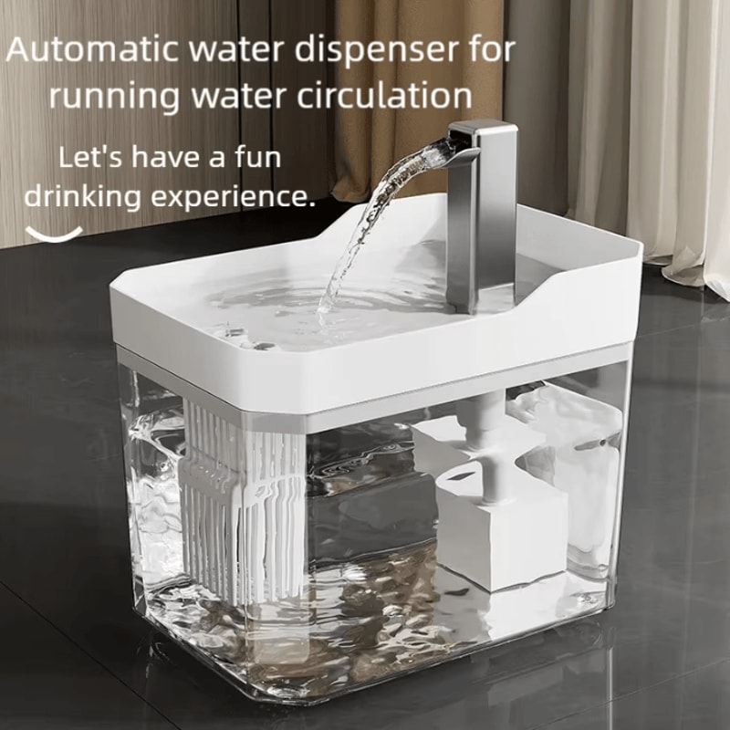 AquaWhisper 15L Automatic Pet Water Fountain 0