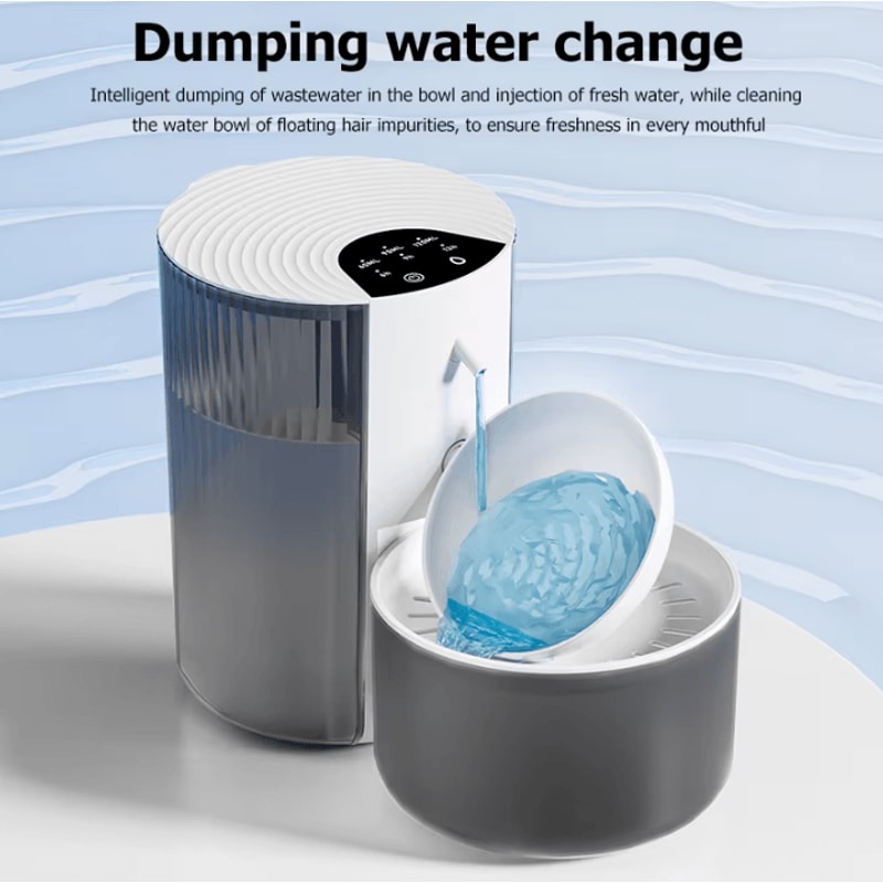 SmartFlow Wireless Pet Water Fountain For Cats Dogs 0
