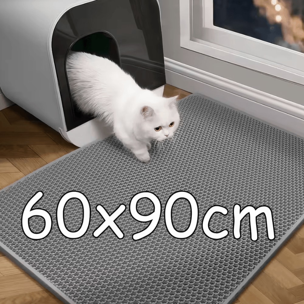 PawShield Waterproof Double Layer Cat Litter Mat 0