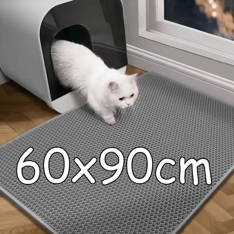 PawShield Waterproof Double Layer Cat Litter Mat 0