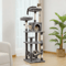 CozyClimb MultiLevel Cat Tree Tower With Hammock Scratching Posts 0
